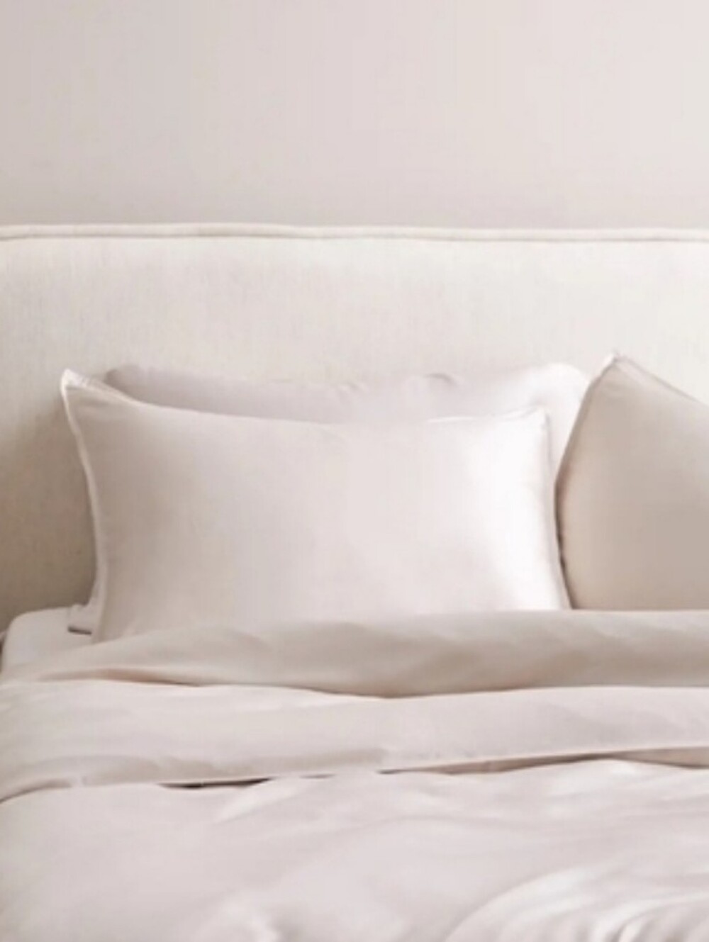 Quince Organic Bamboo Sand King Pillowcases & Shams! Set Of 4 (Y7)
